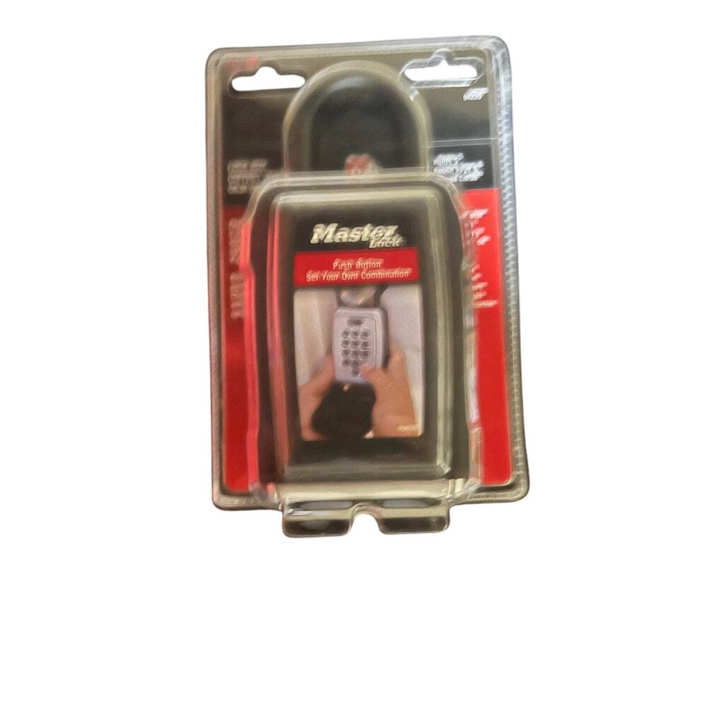 NEW Master Lock Door Knob Handle Combination Push Button Lock Box HEAVY 5422D - Picture 3 of 5